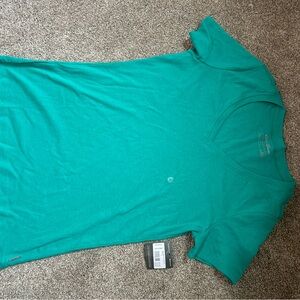 Eddie Bauer Teal Short Sleeve Women's Tee